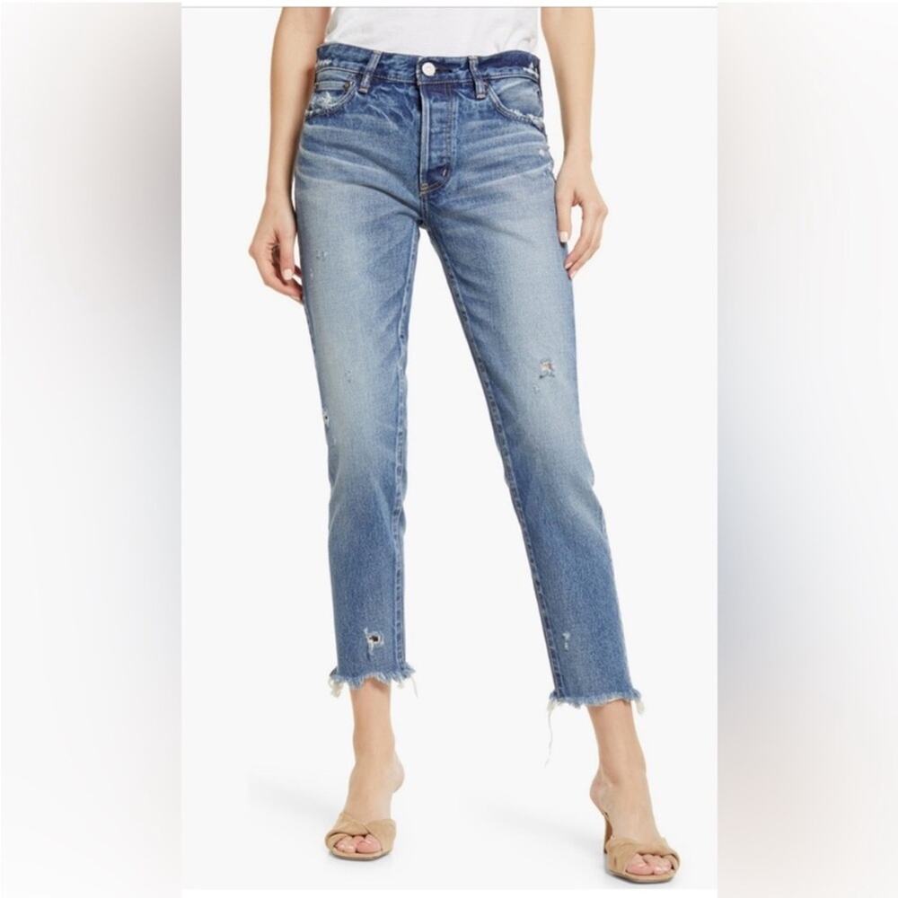 Moussy Vintage Mid-Rise Straight Slim Leg Sz 28